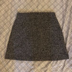 High waisted mini skirt